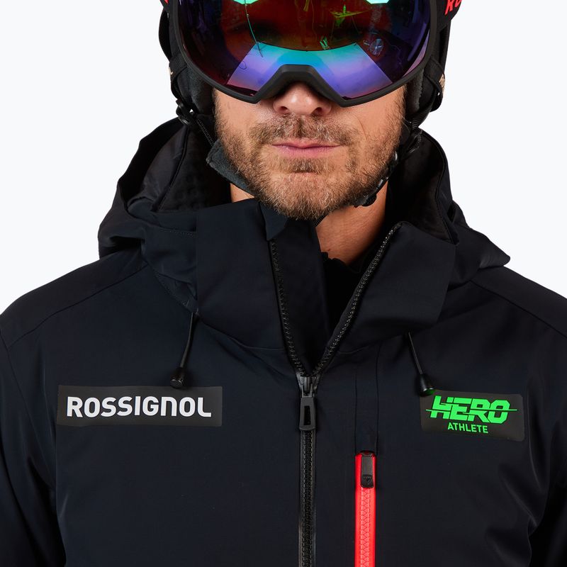 Куртка гірськолижна чоловіча Rossignol Hero Blakside Insulated black 7