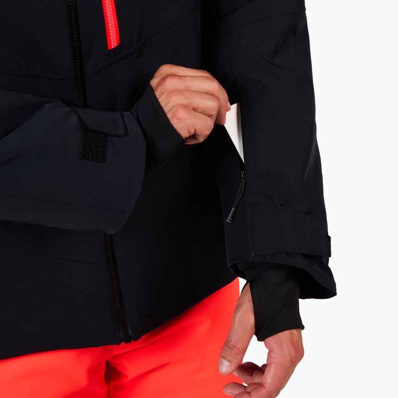 Куртка гірськолижна чоловіча Rossignol Hero Blakside Insulated black 11