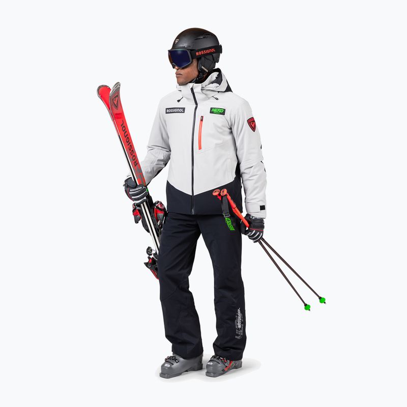 Куртка гірськолижна чоловіча Rossignol Hero Blakside Insulated soft grey 2