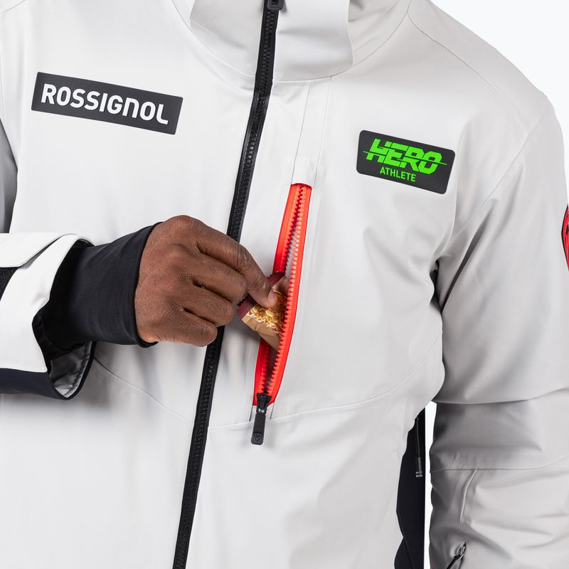 Куртка гірськолижна чоловіча Rossignol Hero Blakside Insulated soft grey 9