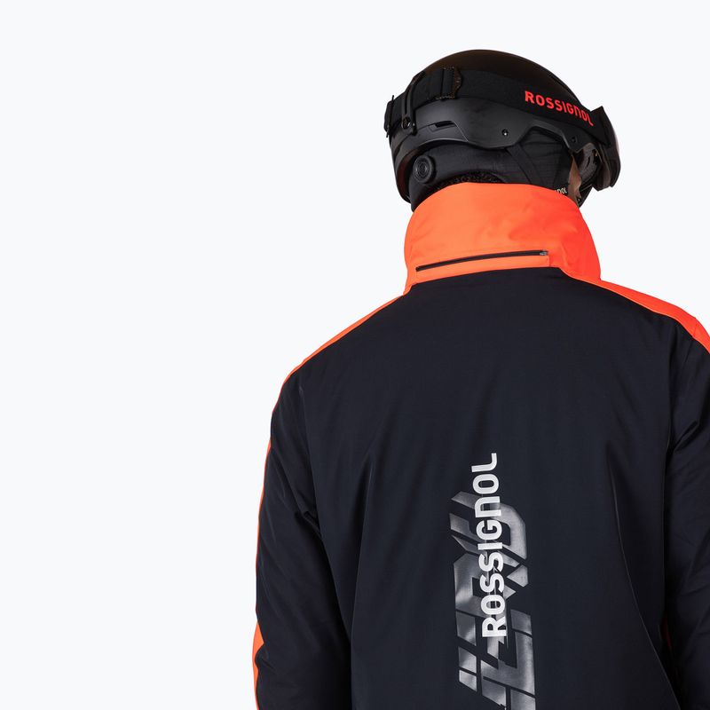 Чоловіча лижна куртка Rossignol Hero Blakside Insulated neon red 5