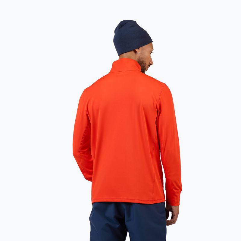 Кофта лижна чоловіча Rossignol Mid Layer Stertch Half Zip golden gate 3