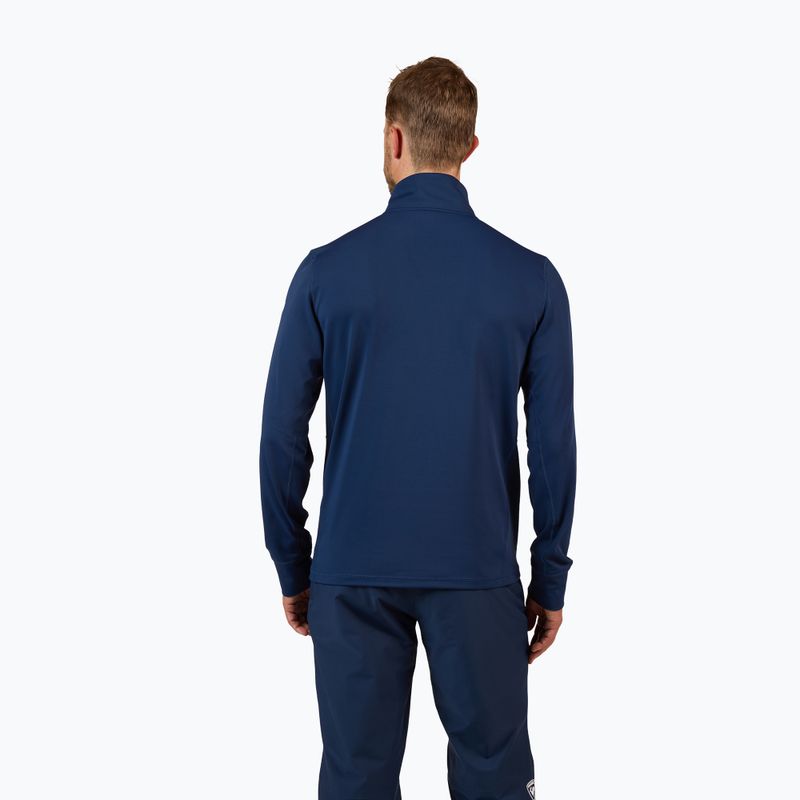 Кофта лижна чоловіча Rossignol Mid Layer Stertch Half Zip dark navy 3