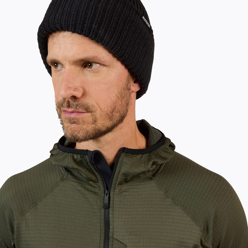 Кофта чоловіча Rossignol Blackside Mix Full Zip Hoodie Fleece olive shadow 6