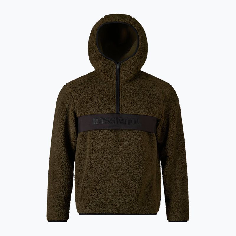 Кофта чоловіча Rossignol Alltrack Anorak Fleece olive shadow 8