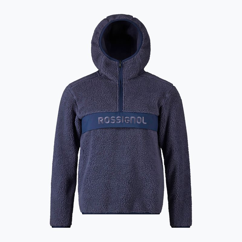 Кофта чоловіча Rossignol Alltrack Anorak Fleece true night blue 8