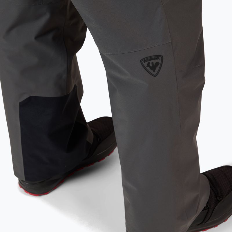 Штани гірськолижні чоловічі Rossignol Insulated Ski onyx grey 8