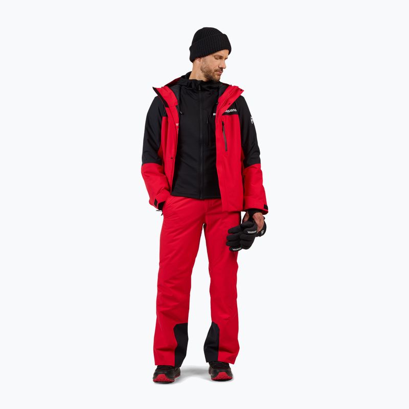 Чоловічі лижні штани Rossignol Insulated Ski sports red 2