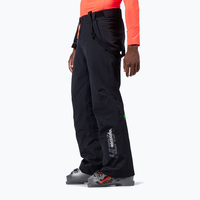 Штани гірськолижні чоловічі Rossignol Blackside Insulated black 4