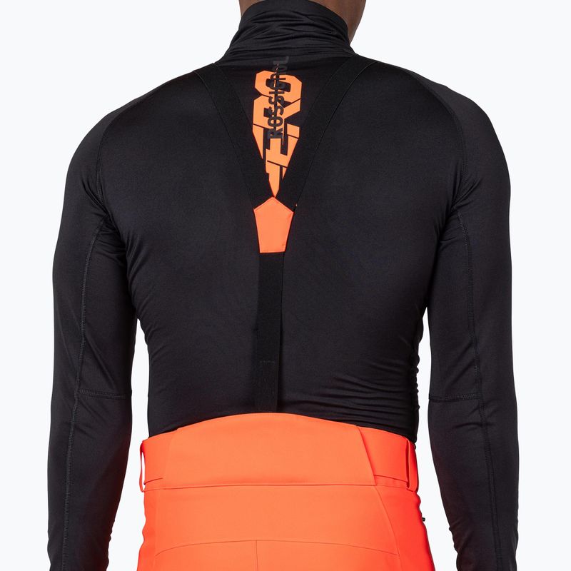 Чоловічі лижні штани Rossignol Blackside Insulated neon red 5