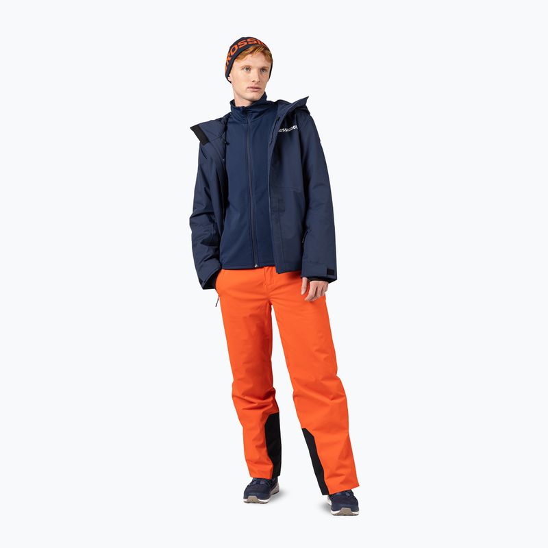 Кофта флісова чоловіча Rossignol Mid Layer Stretch dark navy 2