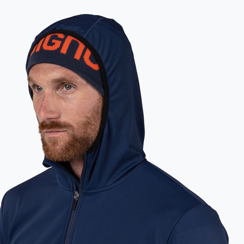 Кофта флісова чоловіча Rossignol Mid Layer Stretch Hoodie dark navy 5