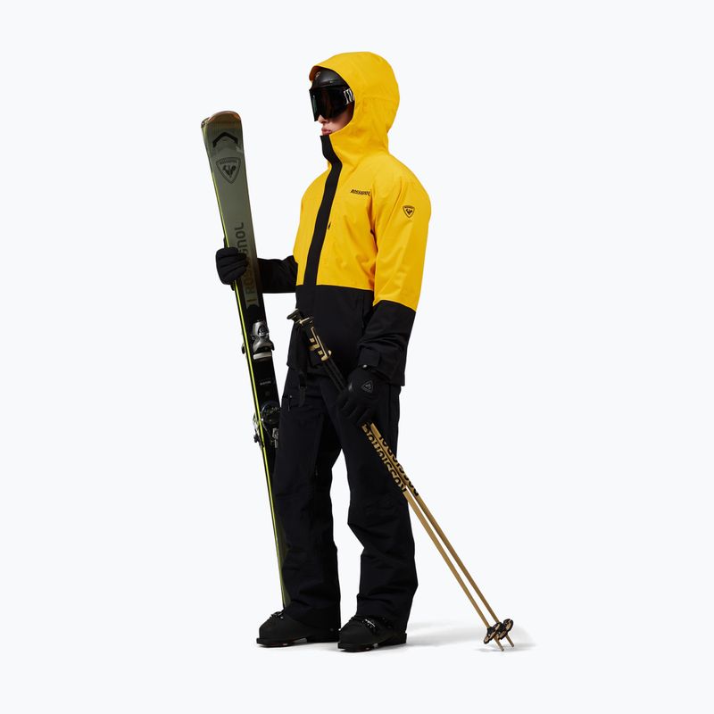 Чоловіча лижна куртка Rossignol Desafio 2L Shell saffron yellow 2