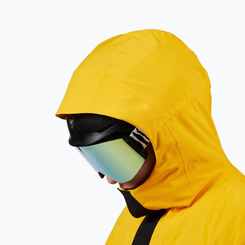 Чоловіча лижна куртка Rossignol Desafio 2L Shell saffron yellow 5