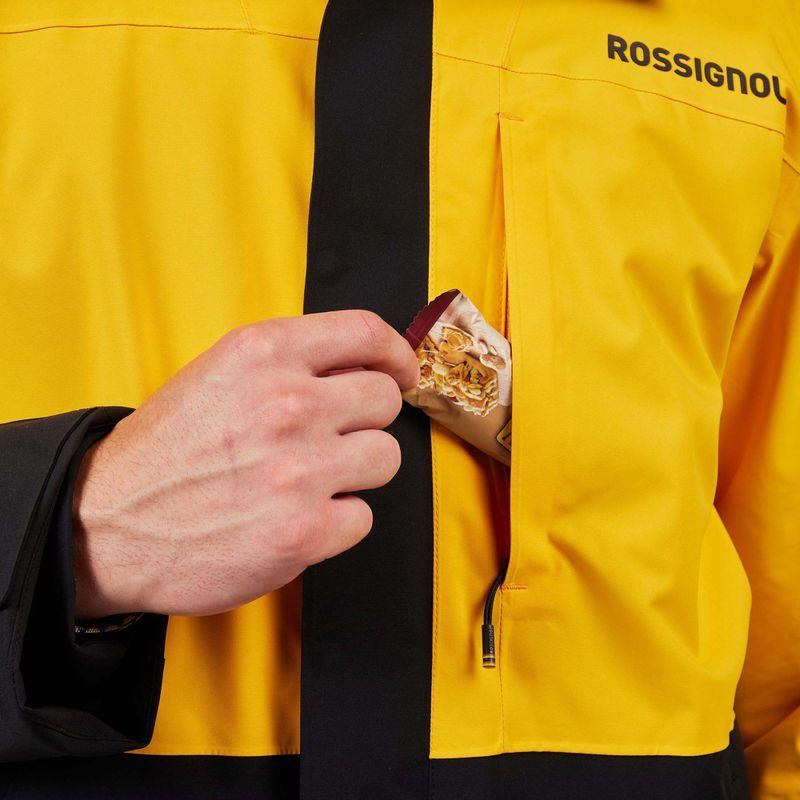 Куртка гірськолижна чоловіча Rossignol Desafio 2L Shell saffron ylw 10