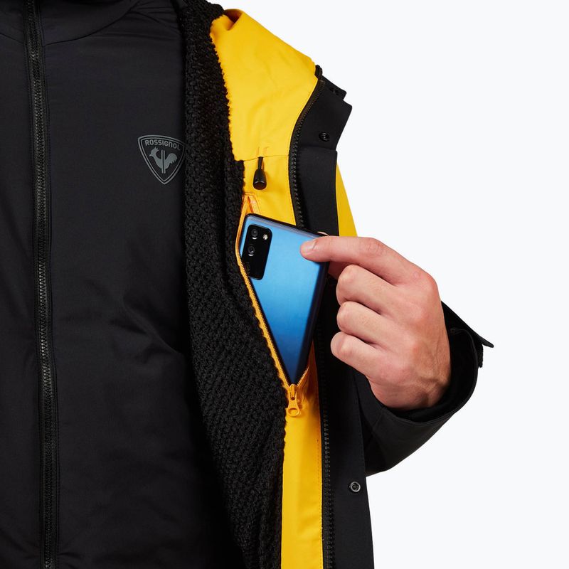 Куртка гірськолижна чоловіча Rossignol Desafio 2L Shell saffron ylw 17
