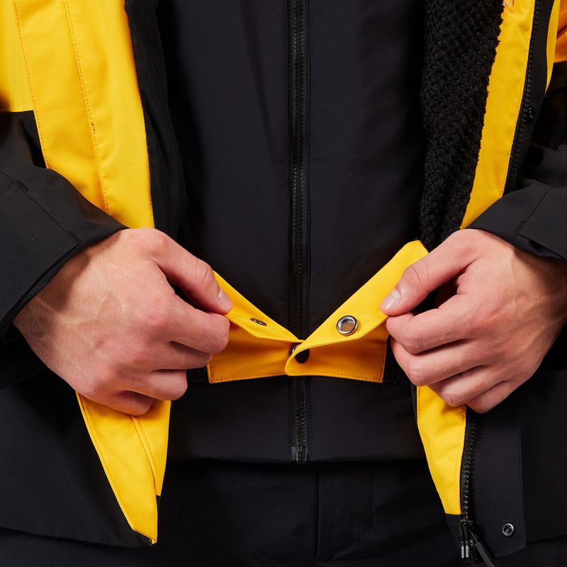 Чоловіча лижна куртка Rossignol Desafio 2L Shell saffron yellow 18