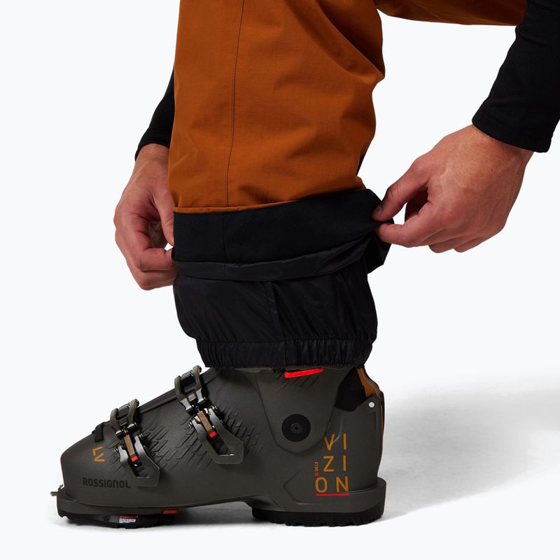 Чоловічі лижні штани Rossignol Outerlimits Insulated Bib deep caramel 11