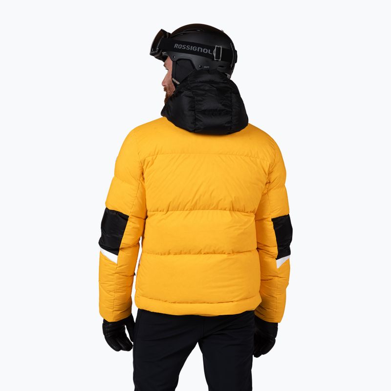 Куртка гірськолижна чоловіча Rossignol Daille Down saffron ylw 3