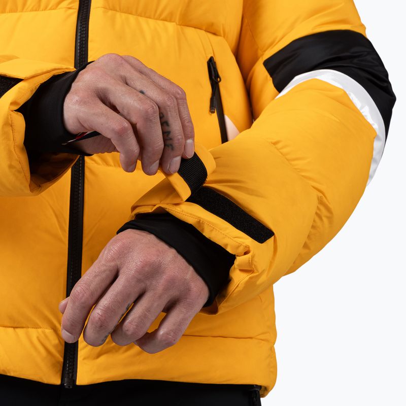 Куртка гірськолижна чоловіча Rossignol Daille Down saffron ylw 10