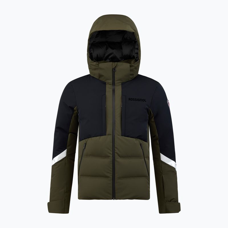 Куртка гірськолижна чоловіча Rossignol Ciastel Down Mix olive shadow 15