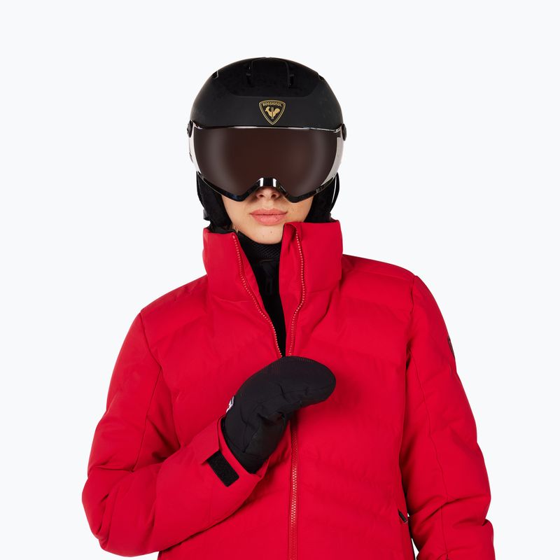 Куртка гірськолижна жіноча Rossignol Staci Insulated ruby red 6