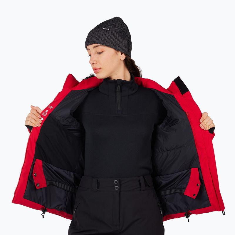 Куртка гірськолижна жіноча Rossignol Staci Insulated ruby red 14
