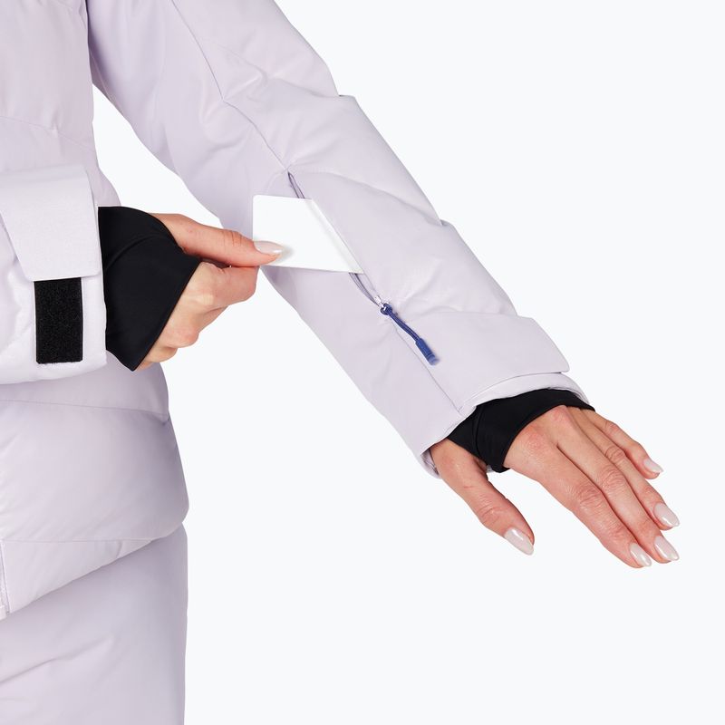 Жіноча лижна куртка Rossignol Staci Insulated galactic lilac 9