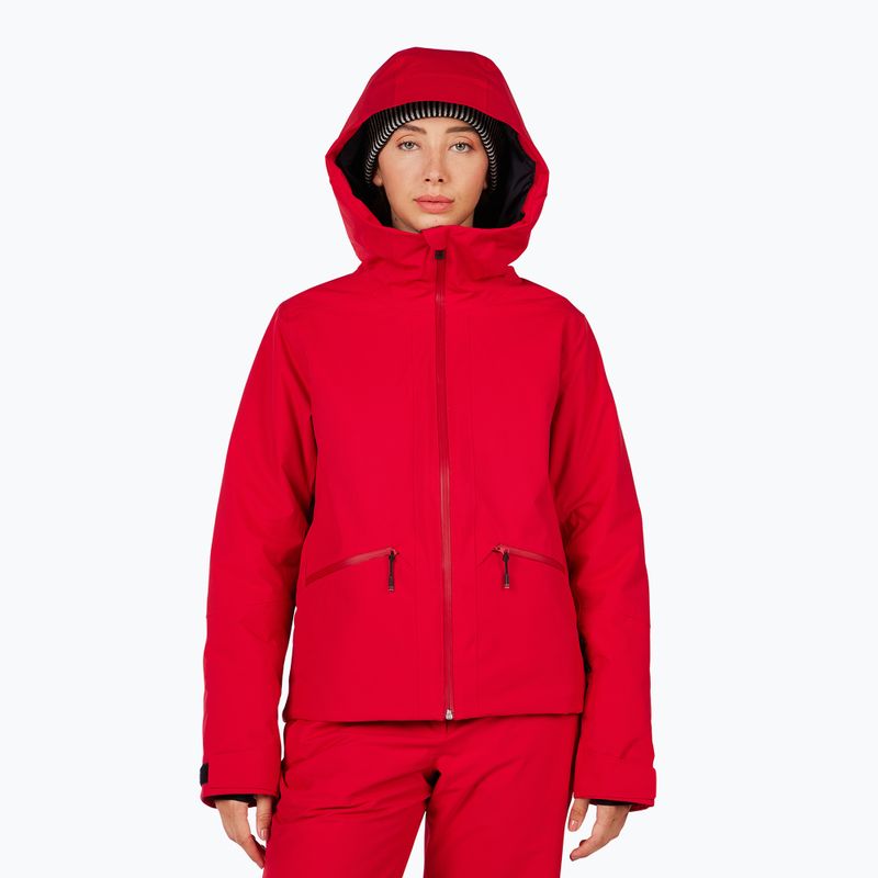 Куртка гірськолижна жіноча Rossignol Rochrun Insulated ruby red