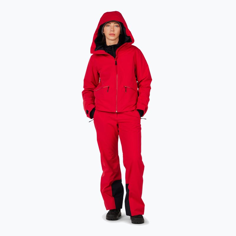 Куртка гірськолижна жіноча Rossignol Rochrun Insulated ruby red 2