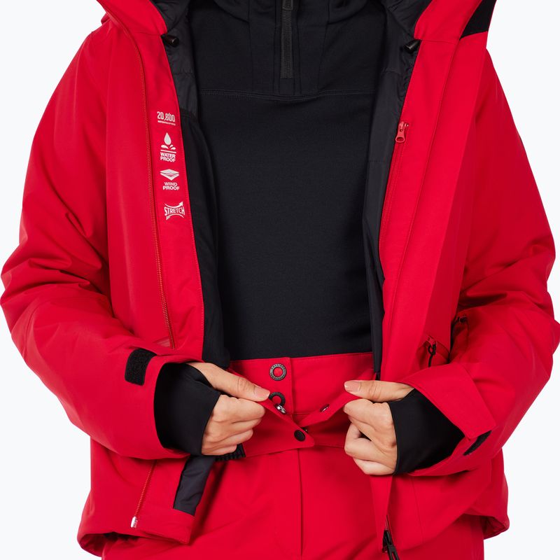 Куртка гірськолижна жіноча Rossignol Rochrun Insulated ruby red 13