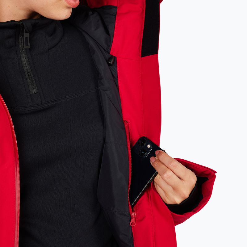 Жіноча лижна куртка Rossignol Rochrun Insulated ruby red 15