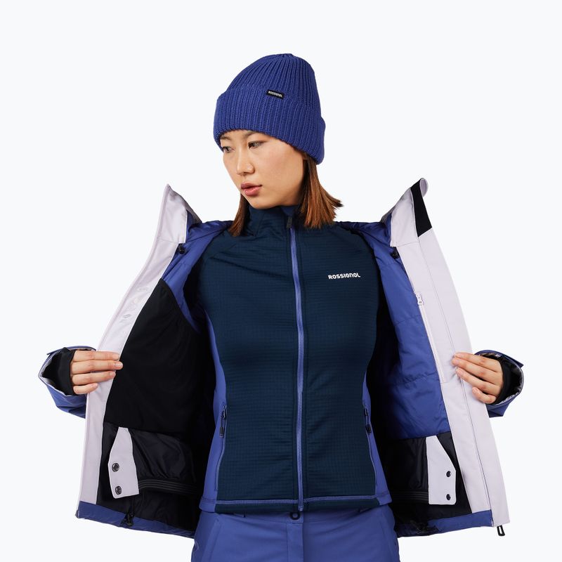 Жіноча лижна куртка Rossignol Rochrun Insulated galactic lilac 13