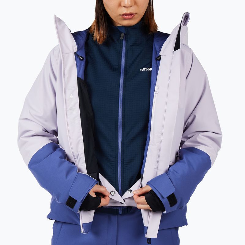 Жіноча лижна куртка Rossignol Rochrun Insulated galactic lilac 14
