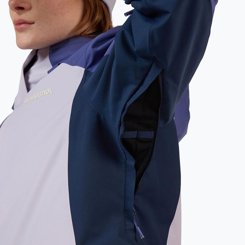 Куртка гірськолижна жіноча Rossignol Velika Insulated galactic lilac 9