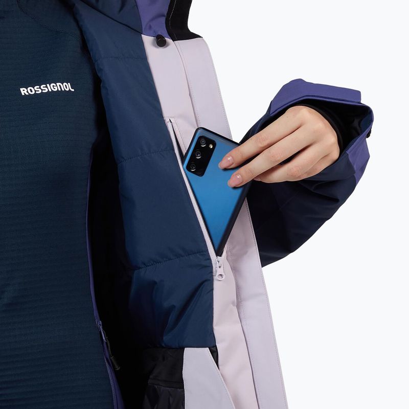 Куртка гірськолижна жіноча Rossignol Velika Insulated galactic lilac 11