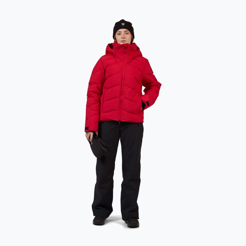 Жіноча лижна куртка Rossignol Wispile Ripstop Down ruby red 2
