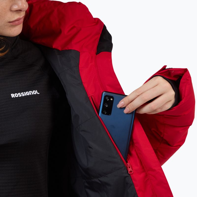 Жіноча лижна куртка Rossignol Wispile Ripstop Down ruby red 18