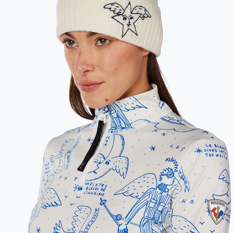 Жіночий світшот Rossignol JCC Booster Half Zip snow angel artic print 5