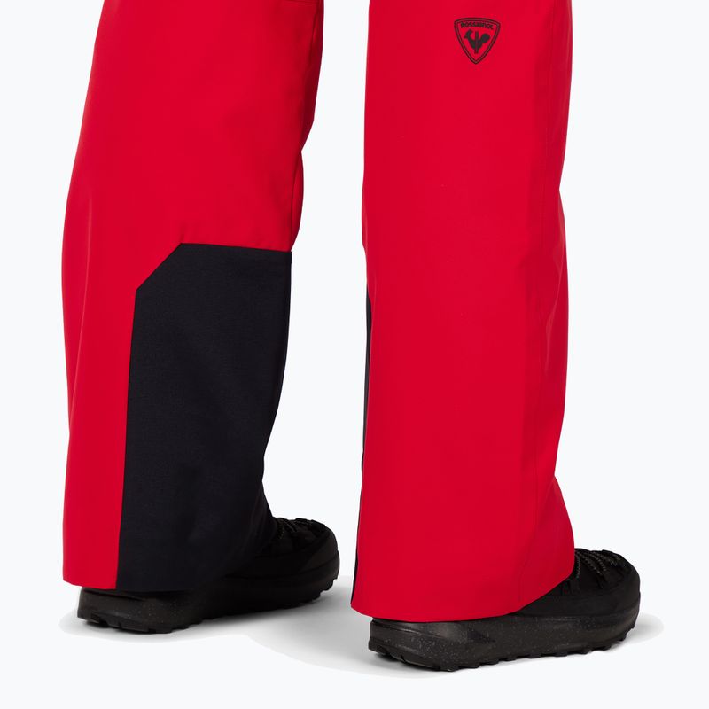 Жіночі лижні штани Rossignol Strawpile Insulated ruby red 7