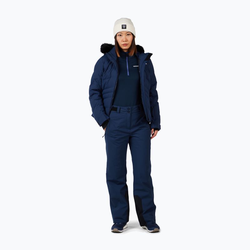 Штани гірськолижні жіночі Rossignol Strawpile Insulated dark navy 2