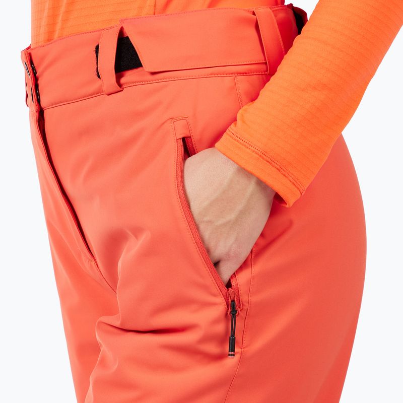 Штани гірськолижні жіночі Rossignol Strawpile Insulated orange flame 5