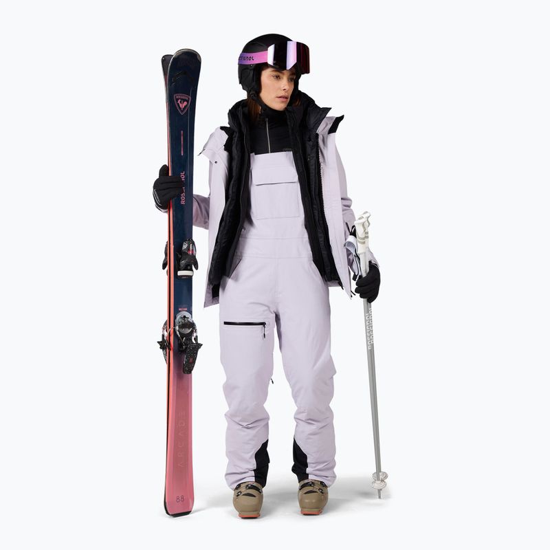 Штани гірськолижні жіночі Rossignol Outerlimits Insulated Bib galactic lilac 2