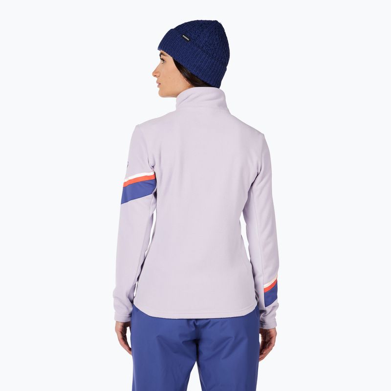 Жіноча флісова куртка Rossignol Strawpile Fleece Fz galactic lilac 3