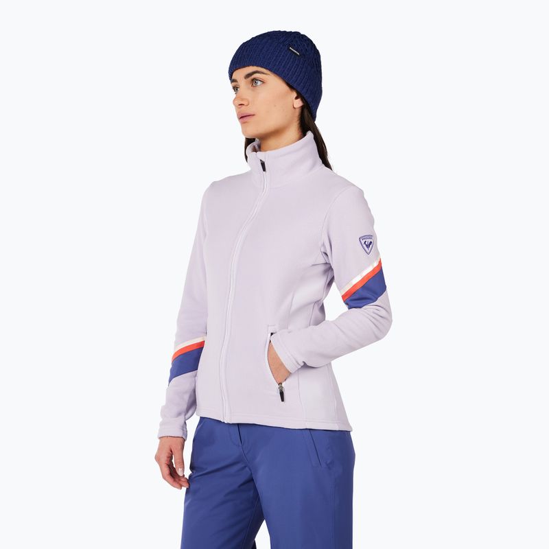 Жіноча флісова куртка Rossignol Strawpile Fleece Fz galactic lilac 4