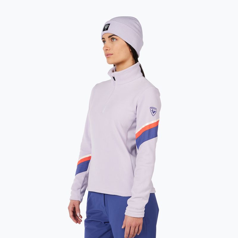 Жіноча толстовка Rossignol Strawpile Fleece Hz galactic lilac 4