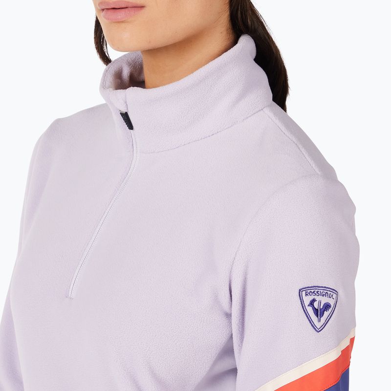 Жіноча толстовка Rossignol Strawpile Fleece Hz galactic lilac 5