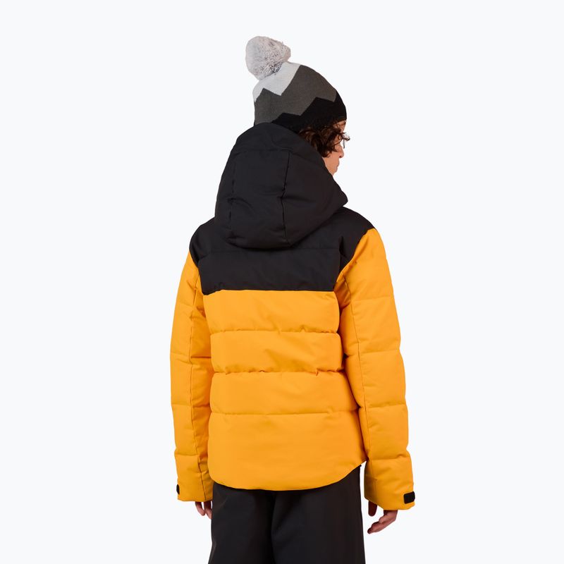 Дитяча лижна куртка Rossignol Siz Quiled saffron yellow 3