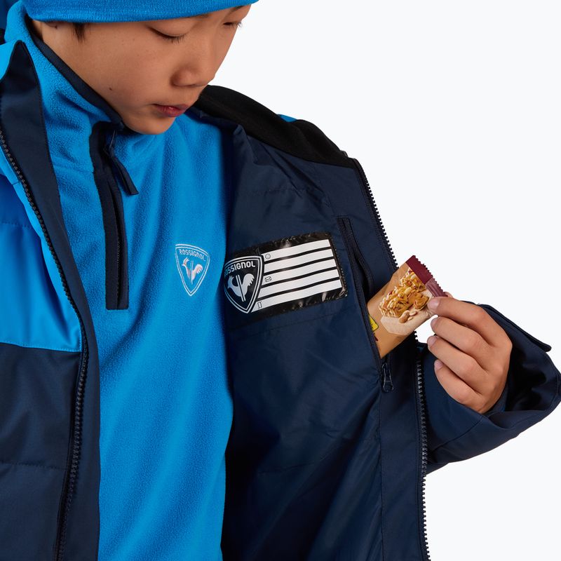 Дитяча лижна куртка Rossignol Siz Quiled dark navy 12