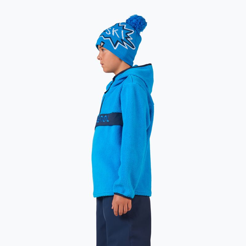 Дитячий флісовий анорак Rossignol Alltrack Anorak Fleece blazing blue 4